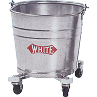 Steel Mop Buckets, 6.5 US Gal. (26 qt.) Capacity Consource