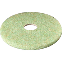 5000 Topline Pre-Burnish Pad, 17", Burnishing/Cleaning/Scrubbing, Brown/Green Consource