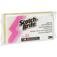 Scotch-Brite Light-Duty Scrub Sponge, Cellulose/Scrubbing, 3-1/2" W x 6" L Consource