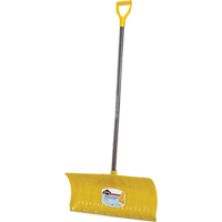 Alpine Snow Pusher, Polypropylene Blade, D-Grip Handle, 26" W Consource
