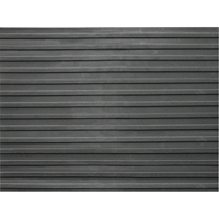 Entrance Mats, Runner, 3' x lin.ft x 1/8", Black Consource