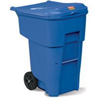 Brute&reg; Roll Out Containers, Curbside, Polyethylene, 95 US gal. Consource