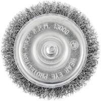 Brosse coupelle sertie sur tige Consource