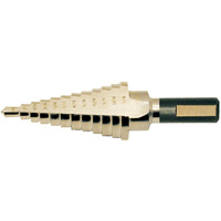 Foret &eacute;tag&eacute; de super premi&egrave;re qualit&eacute;, 1/8" - 1/2", Incr&eacute;ments de 1/32", Acier rapide Consource