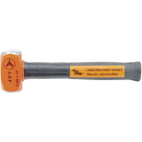 Masse &agrave; manche indestructible, 2,5 lb, 12", Prise Acier tubulaire Consource