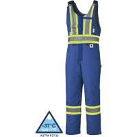 5524A Combinaison de s&eacute;curit&eacute; matelass&eacute;e ignifuge &agrave; haute visibilit&eacute;, 2T-Grand, Bleu royal Consource