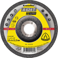 A 624 T Supra Kronenflex&reg; Grinding Disc, 5" x 1/4", 7/8" Arbor Consource