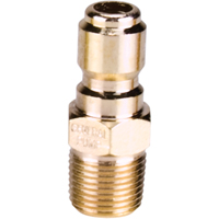Connecteur m&acirc;le 3/8" &agrave; d&eacute;saccouplement rapide en acier plaqu&eacute; Consource