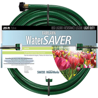Fairlawn Watersaver Light Duty Garden Hoses, Nylon, 1/2" dia. x 25' Consource