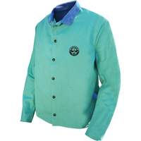 Veste de soudage Gander Brand Banox FR, Coton/Cuir, 2T-Grand, Vert Consource