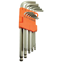 Ball End Hex Key Set, 13 Pcs., Imperial Consource