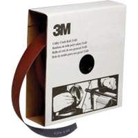 Rouleau de toile abrasive utilitaire, Oxyde d'aluminium, 2" la x 150' lo, Grain P400 Consource
