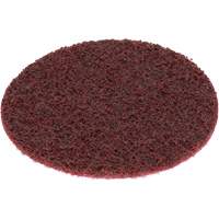 Disque de conditionnement de surface SC- DH Scotch-Brite, 4" dia., Grain Moyen, Oxyde d'aluminium Consource