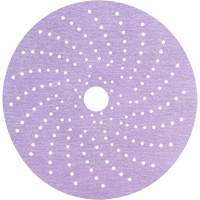 Disque de ponçage net mauve Hookit, dia 6", Grain P240, Oxyde d'aluminium, Poids C Consource