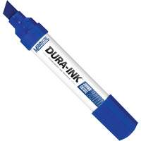 Marqueur Dura-Ink 200, Bleu, Pointe Ciseau Consource