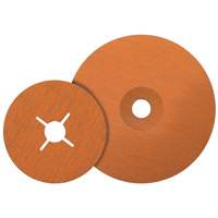 Disque de sablage Coolcut XX, Disque &agrave; sabler Coolcut XX, Oxyde d'aluminium/C&eacute;ramique, 24, 4-1/2" Dia x 7/8" Arbre Consource