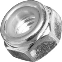 Encart en nylon pour contre-&eacute;crou NE standard, 7/16"/7/16"-14 dia, Zingu&eacute;, Cors&eacute; Consource