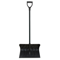 Poly Snow Shovel, Polypropylene Blade, 19-3/4" Wide, D-Grip Handle Consource