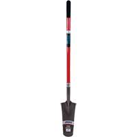 Heavy-Duty Drain Spade, Carbon Steel, 16" x 6" Blade, 45" L, Straight Handle Consource