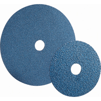 BlueFire&reg; F826P Fibre Discs, Zirconia Alumina, 24, 7" Dia x 7/8" Arbor Consource