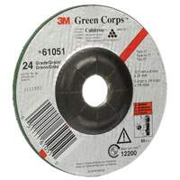 Meule flexible Green Corps, 5" x 1/4", Arbre 7/8", C&eacute;ramique, Type 1 Consource