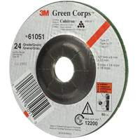 Meule flexible Green Corps, 5" x 1/4", Arbre 7/8", C&eacute;ramique, Type 1 Consource