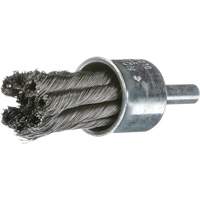 Brosses mont&eacute;es &agrave; fils nou&eacute;s, 1" dia., dia. Des fils 0,02", Tige 1/4" Consource