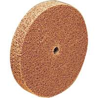 Scotch-Brite Cut & Polish Unitized Wheel, 6" x 1/8", 1/2" Arbor, Coarse Grit, Aluminum Oxide Consource