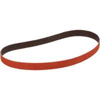 Courroie en toile 777F, 1/2" la x 18" lo, Oxyde d'aluminium, Grain P100 Consource