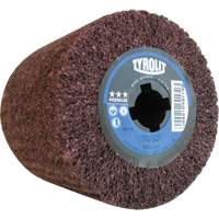 Pro-Line Surface Conditioning Drum, 4" Dia. x 4" W, 3/4" Arbor, Medium Grit, Aluminum Oxide Consource