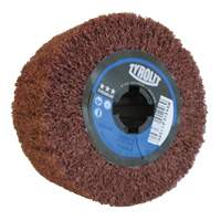 Pro-Line Surface Conditioning Drum, 4" Dia. x 2" W, 3/4" Arbor, Coarse Grit, Aluminum Oxide Consource