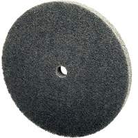 Scotch-Brite EXL Unitized Wheel, 3" x 1/4", 1/4" Arbor, Fine Grit, Silicon Carbide Consource