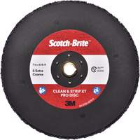 Scotch-Brite Clean & Strip XT Pro Disc, 7" Dia., Extra Coarse Grit, Silicon Carbide Consource