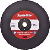 Scotch-Brite Clean & Strip XT Pro Extra Cut Disc, 7" Dia., Extra Coarse Grit, Aluminum Oxide Consource