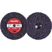 Scotch-Brite Roloc+ Clean & Strip XT Pro Disc, 4" Dia., Extra Coarse Grit, Silicon Carbide Consource