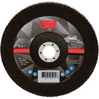 Disque &agrave; lamelles &agrave; changement rapide 769F, 7" x 7/8", Type 29, Grain 40+, Oxyde d'aluminium/C&eacute;ramique Consource