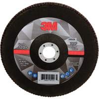 Disque &agrave; lamelles &agrave; changement rapide 769F, 7" x 7/8", Type 27, Grain 120+, Oxyde d'aluminium/C&eacute;ramique Consource