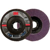 Disque &agrave; lamelles &agrave; changement rapide 769F, 4-1/2" x 7/8", Type 27, Grain 80+, C&eacute;ramique Consource