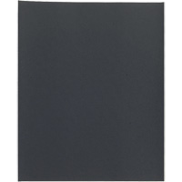 Feuille de ponçage imperm&eacute;able Black Ice, 9" x 11", Grain 600, Oxyde d'aluminium Consource