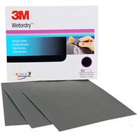 Feuille abrasive Wetordry, 9" x 11", Grain P220, Oxyde d'aluminium Consource