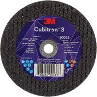 Cubitron 3 Cut-Off Wheel, 4" x 0.035", 3/8" Arbor, Type T1, Ceramic, 21000 RPM Consource