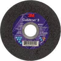 Cubitron 3 Cut-Off Wheel, 4-1/2" x 0.04", 7/8" Arbor, Type T1, Ceramic, 13300 RPM Consource