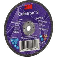 Cubitron 3 Cut-Off Wheel, 3" x 0.035", 1/4" Arbor, Type T1, Ceramic, 21000 RPM Consource