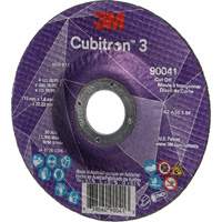 Cubitron 3 Cut-Off Wheel, 4-1/2" x 0.045", 7/8" Arbor, Type T27, Ceramic, 13300 RPM Consource