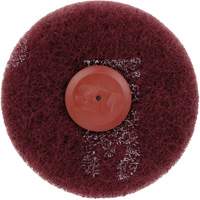 Roue de ponçage &agrave; usage g&eacute;n&eacute;ral Scotch-Brite Roloc Plus, 4" dia. Consource