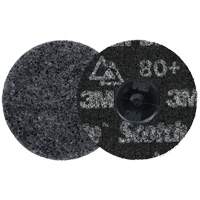 Scotch-Brite Roloc Precision Heavy Duty Surface Conditioning Disc, HD-DR, 3" Dia., 80+ Grit, Ceramic Consource