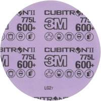 Disque en pellicule Cubitron II Hookit, dia 5", Grain 600+, C&eacute;ramique, 3 mil Consource