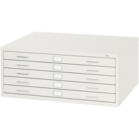 Classeurs En Acier Pour Plans-5 Tiroirs, 5 Tiroirs, 40-3/8" la x 29-3/8" p x 16-1/2" h Consource
