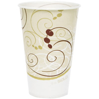 Goblets jetables, Papier, 12 oz, Multicolore Consource