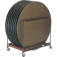 Chariots de table empilables, 49" la x 31,25" p x 41,25" h Consource